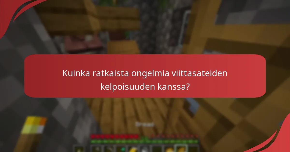 Milloin Minecraftin viitat ovat saatavilla sateina?