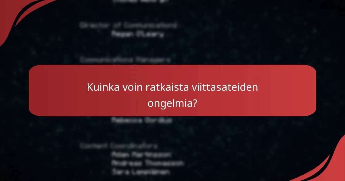 Mitkä ovat yleiset ongelmat, joita pelaajat kohtaavat viittasateiden kanssa?