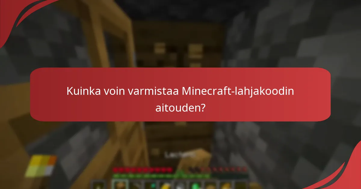 Mitkä mainostarjoukset ovat tällä hetkellä saatavilla Minecraft-lahjakoodille?