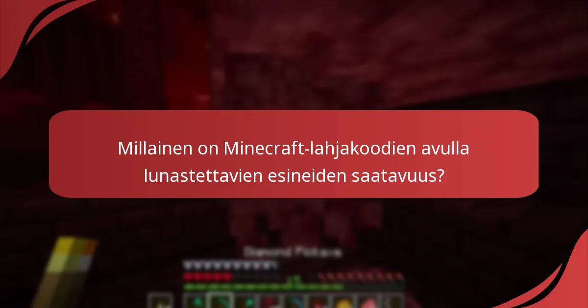 Kuinka Minecraft Marketplace integroituu lahjakoodien kanssa?