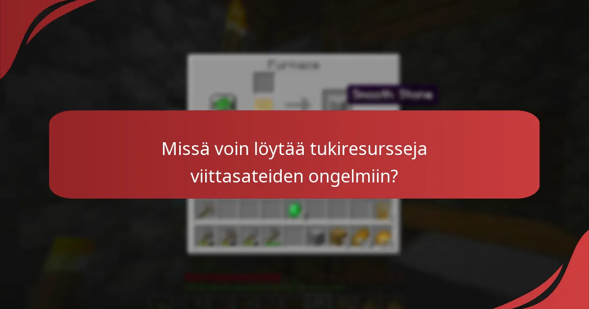 Kuinka voin ratkaista viittasateiden ongelmia?