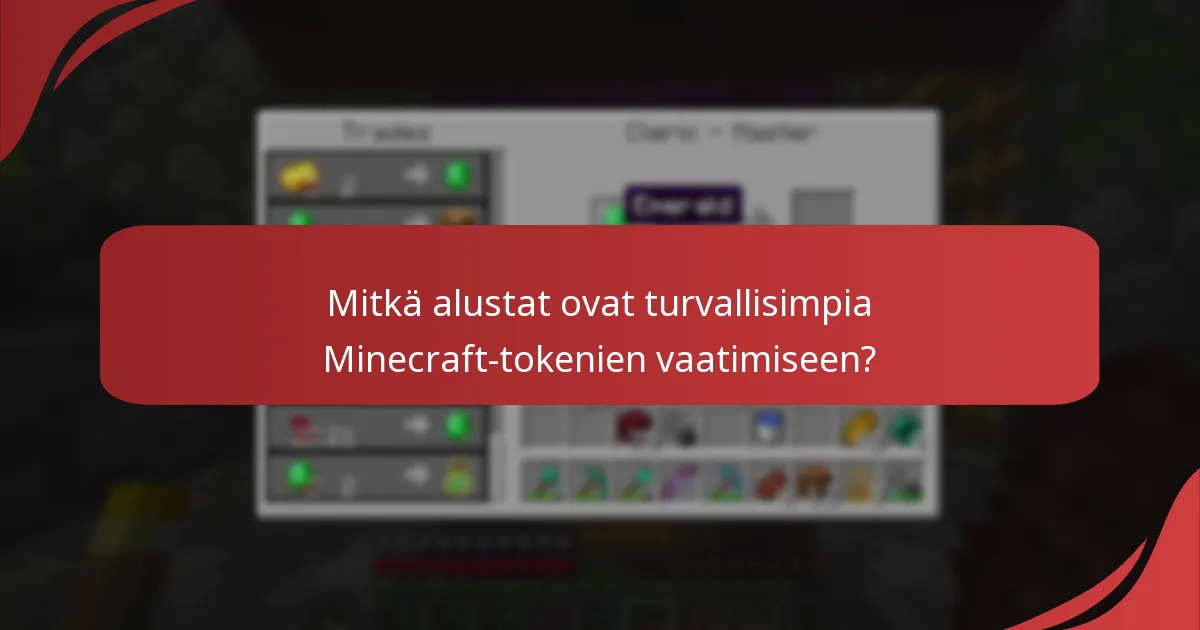 Mitkä ovat parhaat käytännöt turvallisille transaktioille tokenien vaatimisen yhteydessä?