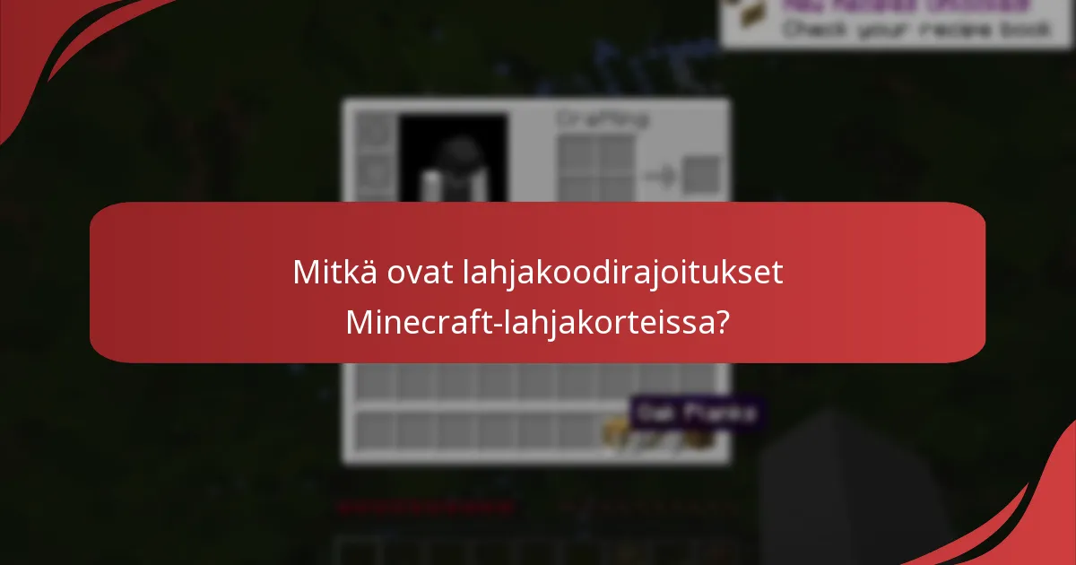 Kuinka Minecraft-lahjakortit vertautuvat muihin maksuvaihtoehtoihin?