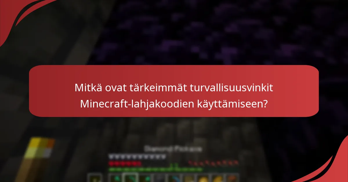 Kuinka ilmoitan Minecraft-lahjakoodien huijauksista?